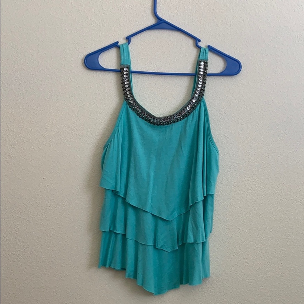 Embellished tank top